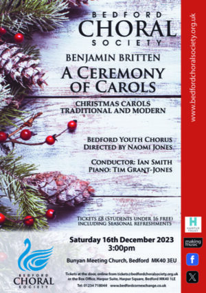 Carol Concert – Britten’s Ceremony of Carols