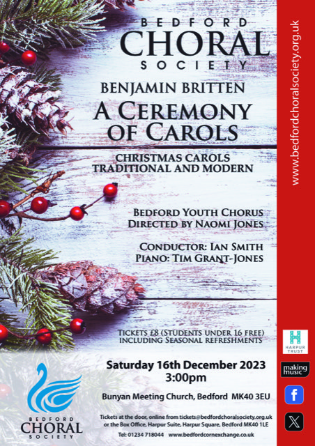 Carol Concert - Britten’s Ceremony of Carols